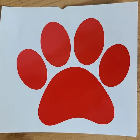 Paw print 🚘 window decal - Picture 1 of 2